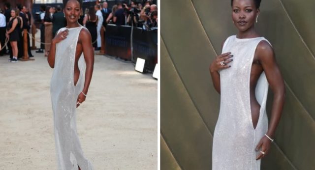 Ladies, would you rock this Lupita Nyong’o outfit?