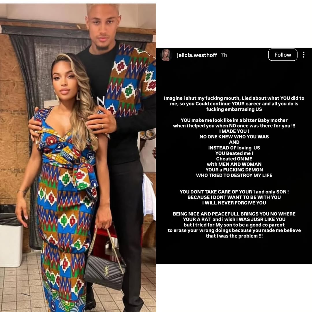 Maduka Okoye's babymama calls him out 2 Maduka Okoye's babymama calls him out