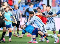 Argentina’s Paredes banned for 10 games Leandro Paredes