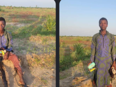 Photos: Boko Haram fighter surrenders with AK-47 in Borno