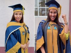 CEO RTWO Fashion Olaide Olaogun celebrates as she Graduates with outstanding CGPA Olaide Olaogun
