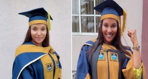 CEO RTWO Fashion Olaide Olaogun celebrates as she Graduates with outstanding CGPA Olaide Olaogun