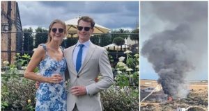 Couple on honeymoon k!lled in helicopter crash Couple on honeymoon k!lled in helicopter crash