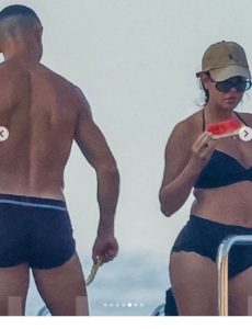 Cristiano Ronaldo's fiancee slams body shamers 