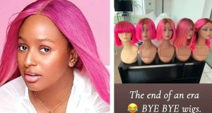 DJ Cuppy bids farewell to her PINK WIGS DJ Cuppy bids farewell to her PINK WIGS
