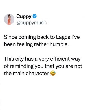 DJ Cuppy says Lagos humbles her 2 DJ Cuppy says Lagos humbles her 3