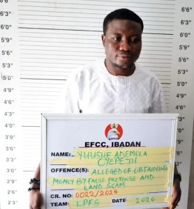 EFCC arraigns man over N13.6m property fraud