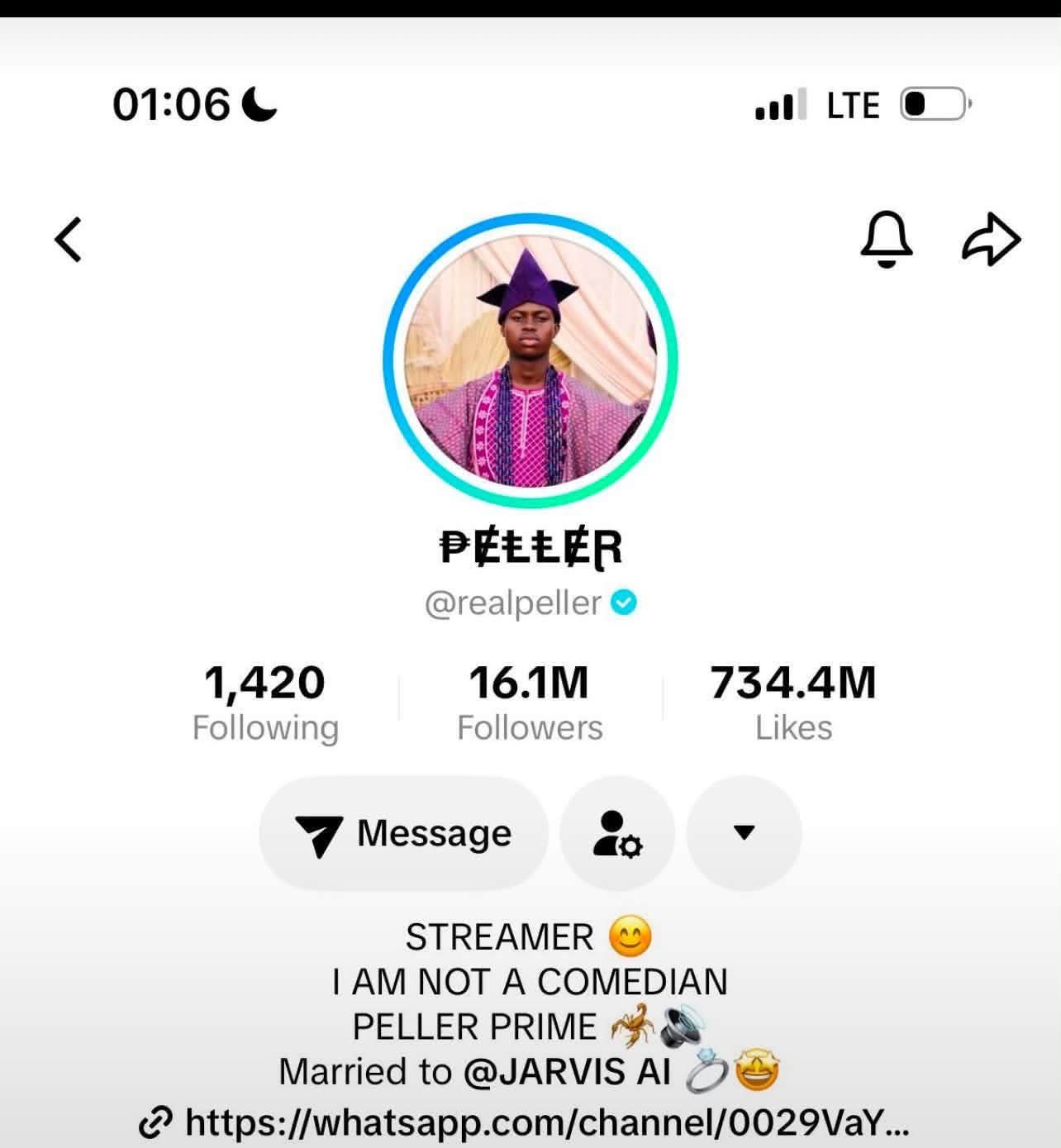 Peller, Jarvis update TikTok bios 1 FB IMG 1785694922271