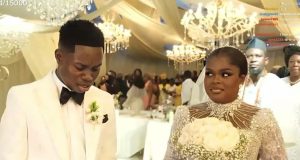 Peller marries Jarvis in colourful white wedding Peller, Jarvis host white wedding