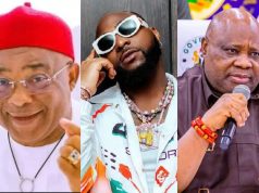 Employ your uncle to dance after loss – Hope Uzodinma replies Davido Employ your uncle to dance after loss - Hope Uzodinma replies Davido