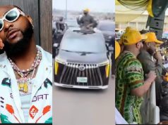 Davido joins uncle in Osun campaign rally Davido joins uncle in Accord Osun campaign