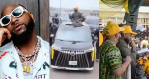 Davido joins uncle in Osun campaign rally Davido joins uncle in Accord Osun campaign