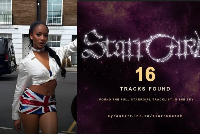 Ayra Starr unveils tracklist for upcoming album, Star Girl