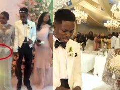Man causes stir after holding Jarvis hand at her white wedding Man causes stir after holding Jarvis hand at her white wedding