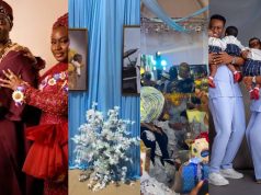 Colleagues, families arrive thanksgiving of Mo Bimpe, Lateef Adedimeji Triplet Colleagues, families arrive thanksgiving of Mo Bimpe, Lateef Adedimeji Triplet