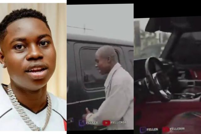 Peller receives G-Wagon from investor Mansa Peller receives G-Wagon from investor Mansa