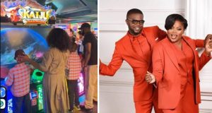Funke Akindele & ex-husband, JJC Skillz, reunite in Paris Funke Akindele & ex-husband, JJC Skillz, reunite in Paris