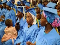 FG gives N1m each to rescued Chibok girls after graduation FG gives N1m each to rescued Chibok girls after graduation