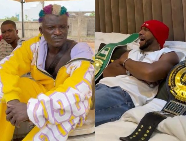 Charles Okocha dances to Portable's diss track