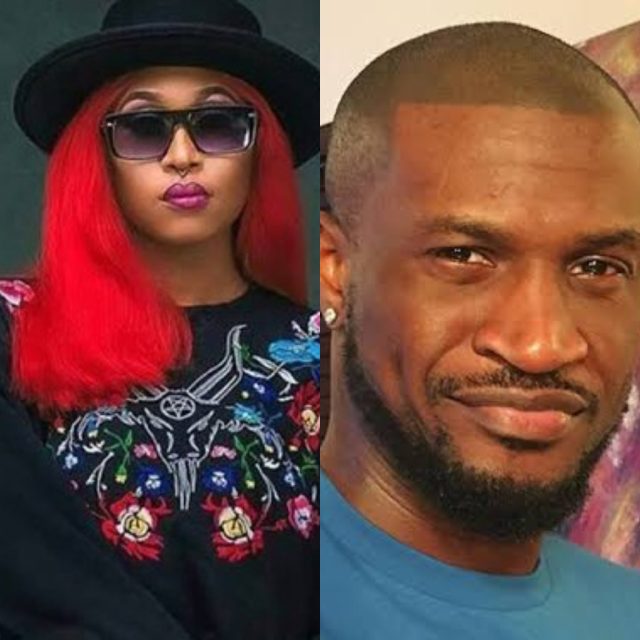 Cynthia Morgan defends Peter Okoye amid rant Cynthia Morgan defends Peter Okoye amid rant