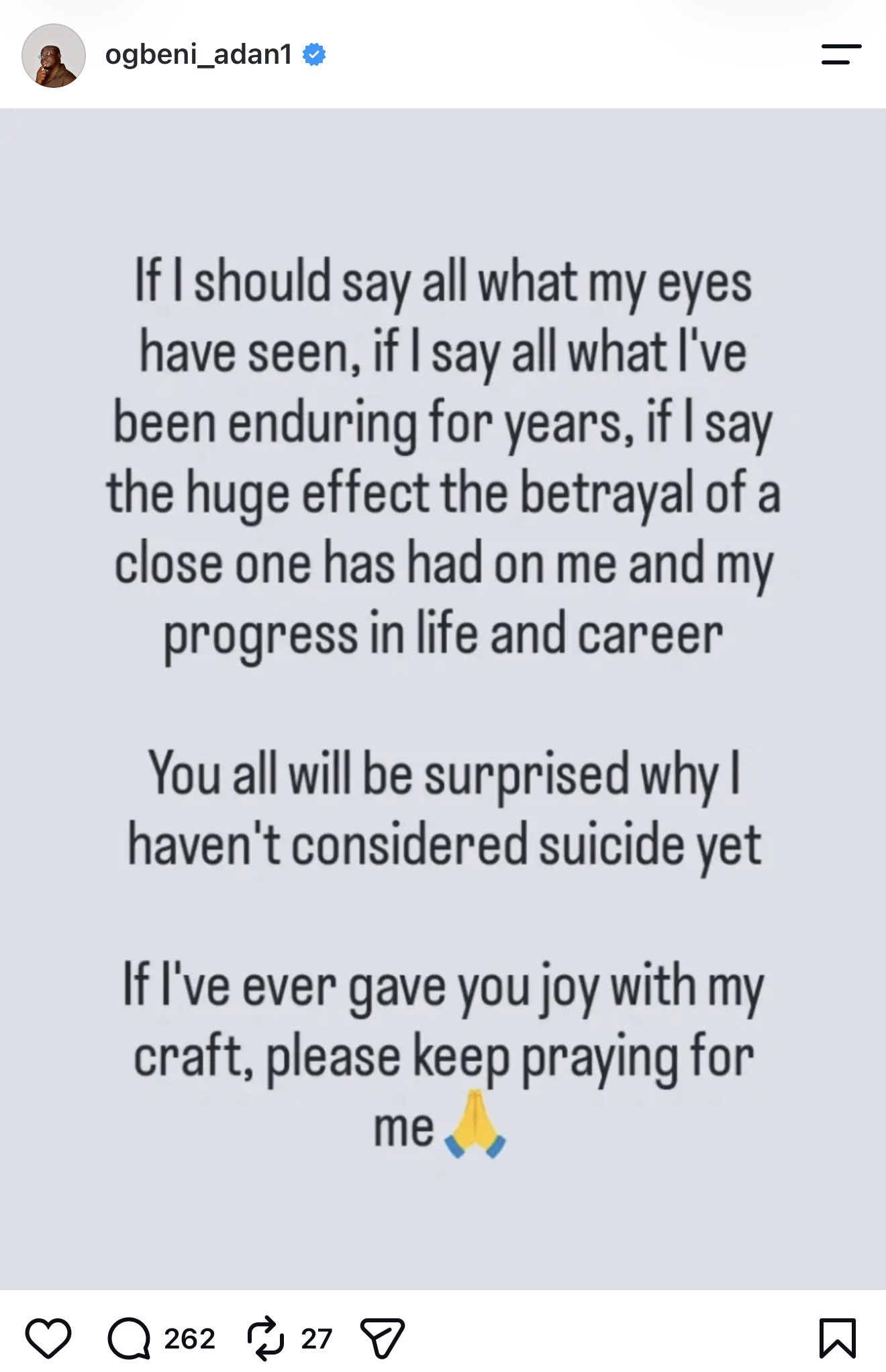 A witch! - Skitmaker Ogbeni Adan calls out his mother 3 A witch! - Skitmaker Ogbeni Adan calls out his mother