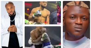 Charles Okocha declared winner AGAINST Portable in celebrity boxing