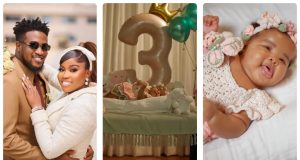 Veekee James & husband mark daughter’s 3-month milestone