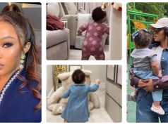 Toke Makinwa plans London party for daughter’s first birthday