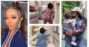 Toke Makinwa plans London party for daughter’s first birthday