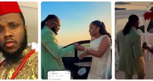 Chief Obi proposes to girlfriend