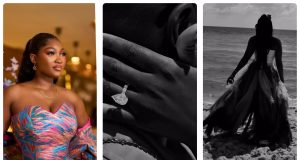 Omotola Jalade’s daughter says ‘YES ’