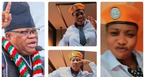 Doris Ogala celebrates Ademola Adeleke’s victory