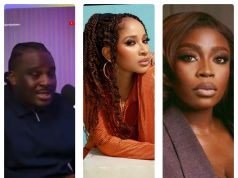 BaeU reveals crush on Bolaji Ogunmola, Adesua Etomi