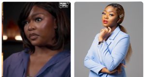 Caramel Plug says a man upgrading her ticket to 1st class is a bare minimum