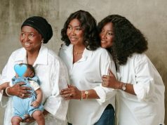 Ini Dima-Okojie shares four-generation photos Ini Dima-Okojie shares four-generation photos