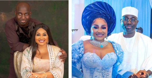 Kazim Adeoti gushes over wife, Mercy Aigbe Kazim Adeoti gushes over wife, Mercy Aigbe