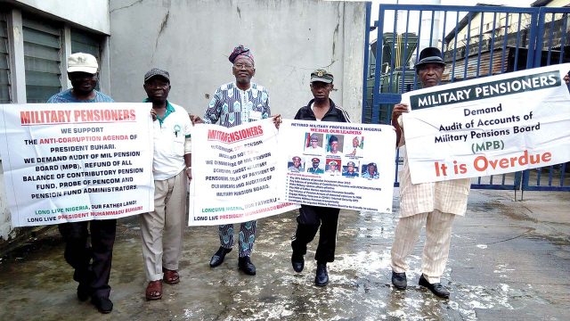 Military pensioners set to protest over unpaid salary adjustment