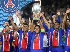 PSG defeat Aston Villa to retain UEFA Super Cup PSG defeat Aston Villa to retain UEFA Super Cup