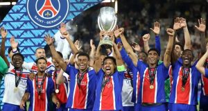 PSG defeat Aston Villa to retain UEFA Super Cup PSG defeat Aston Villa to retain UEFA Super Cup