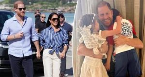 Prince Harry, Meghan Markle & kids land in the UK Prince Harry, Meghan Markle & kids land in the UK