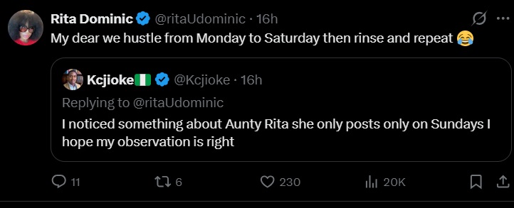 RITA DOMINIC