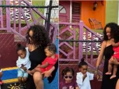 Rihanna shares rare photos with all THREE Kids Rihanna shares rare photos with all THREE Kids