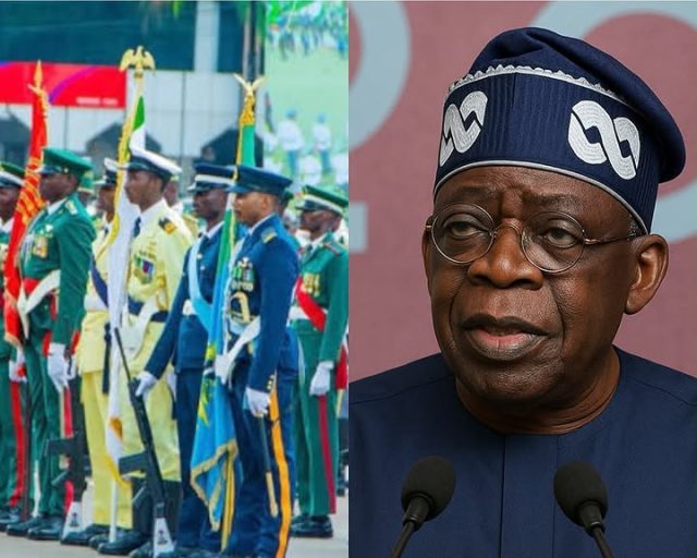 Tinubu approves salary of Nigerian Armed forces