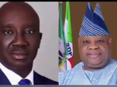 He’ll dance before doing anything – Okpebholo mocks Adeleke He'll dance before doing anything - Okpebholo mocks Adeleke