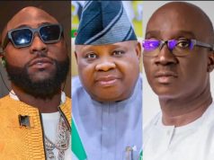 Davido shades Okpebholo after mocking his uncle for dancing Davido shades Okpebholo after mocking his uncle for dancing