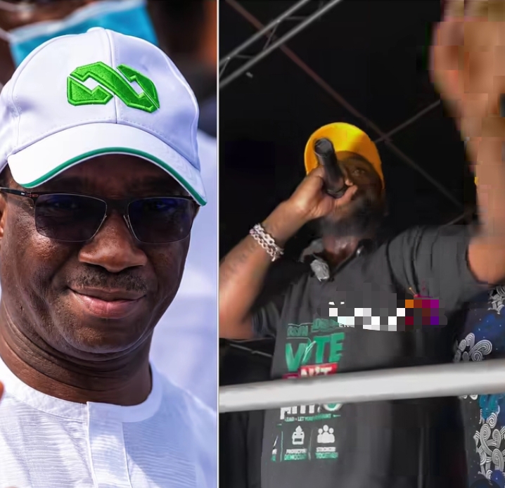 Is it a problem to dance? - Davido mocks Okpebholo again 1 Is it a problem to dance? - Davido mocks Okpebholo again