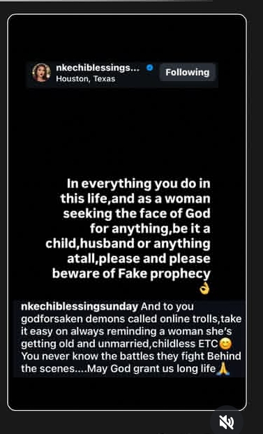Nkechi Blessing advices expectant mothers, while blasting trolls 2 Nkechi Blessing advices expectant mothers, while blasting trolls
