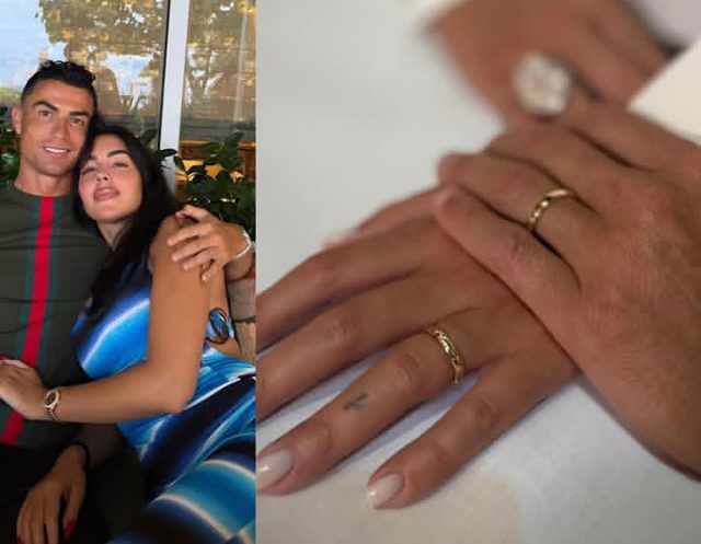 Ronaldo and Georgina officially married