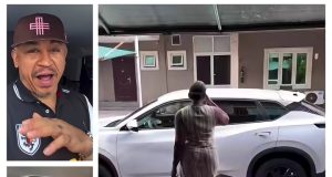 Daddy Freeze gifts wife an electric car Daddy Freeze gifts wife an electric car