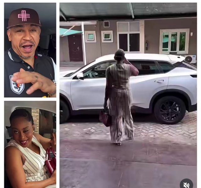 Daddy Freeze gifts wife an electric car Daddy Freeze gifts wife an electric car